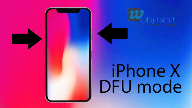 Режим dfu iphone x