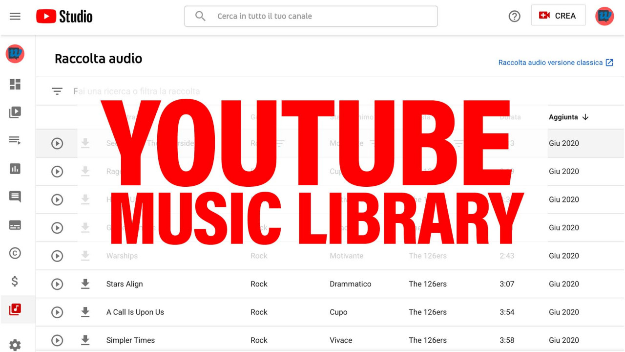 music youtube library