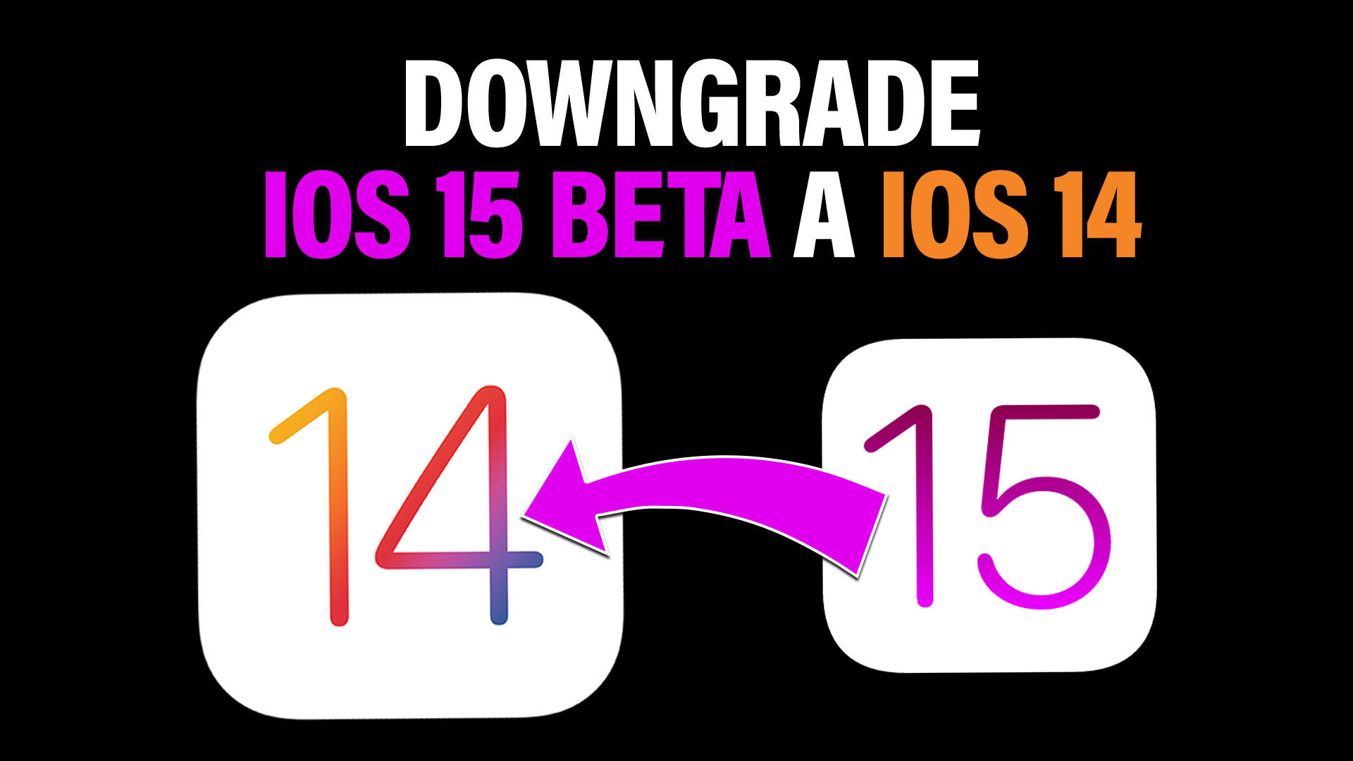 Downgrade-iOS-15-Beta-a-iOS-14--