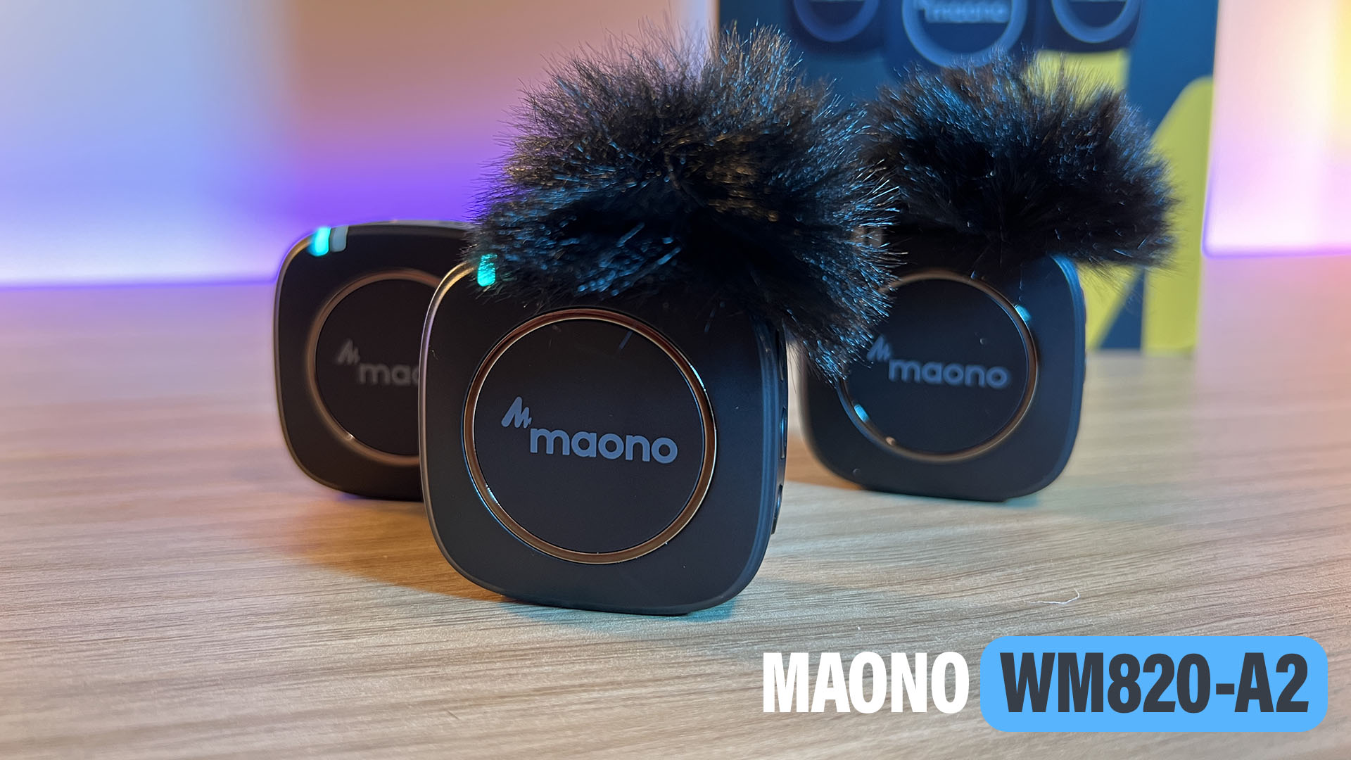 Recensione-MAONO-WM820-A2--microfoni-wireless-portatili