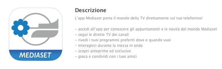 Come vedere Mediaset sullo smartphone o tablet gratis