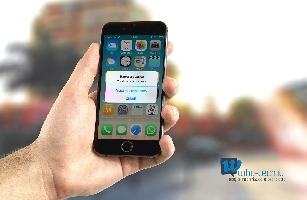 iPhone, come attivare la funzione di risparmio energia su iOS 9